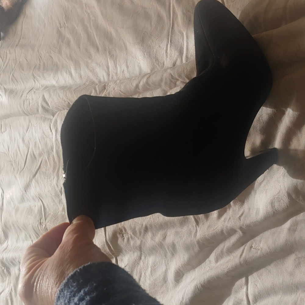 Prada suede booties